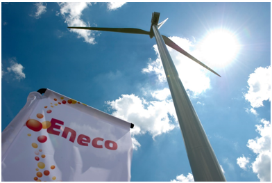 Picture of Eneco Flag and Windmill Picture of Eneco Flag and Windmill