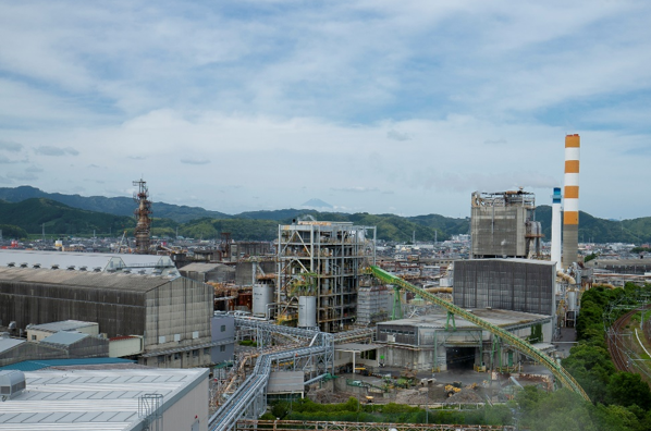 Exterior view of the Shin Tokai Paper Shimada Mill